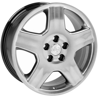 OE Wheels LLC LX02-18075-5450-45HB Hyper Black Wheel Painted (18 x 7.5 inches /5 x 114 mm, 45 mm Offset)