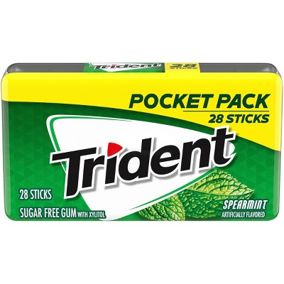 Trident Spearmint Pocket Pack 1.08oz