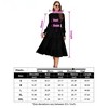 BLUEMING Womens Long Sleeve A-Line Dress High Wasit Ruffle Tiered Dress Shirred Smocked Flowy Maxi Dress - 4 of 4