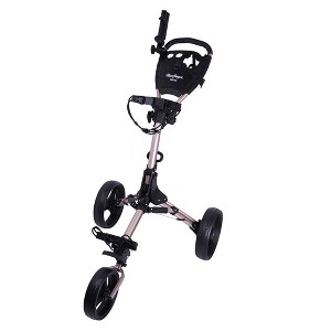 MacGregor Titanium MacTec 3 Wheel Folding Golf Cart with Umbrella Holder - 1 of 3