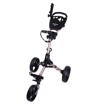 Macgregor Titanium Mactec 3 Wheel Folding Golf Cart With Umbrella Holder :  Target