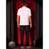 Lars Amadeus Men's Short Sleeve Crew Neck Disco Glitter Sequin T-Shirt - 3 of 4