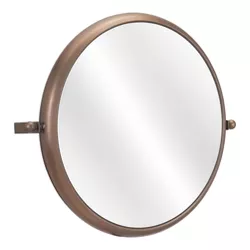 Reyes Decorative Wall Mirror Gold - ZM Home