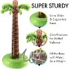Super Sturdy Inflatable Palm Tree | 66’’ Giant Artificial Tree, Luau Party Decorations, Outdoor Decor, Beach Accessories, Hawaiian Decor | 2 Pack - 3 of 4
