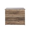 Dog Crate Furniture with Cushion, Wooden Dog Crate Table, Double Doors Furniture, Heavy Duty End Table Dog Crate for Dogs Indoor, Dog Cage Medium, B - 4 of 4