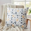 Lemon Berry Throw Pillow – 18" Climaweave Outdoor Accent by Manual Woodworkers and Weavers - 2 of 3