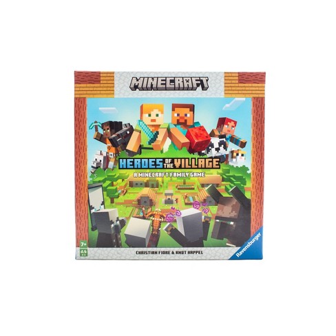 Ravensburger Minecraft: Builders & Biomes Strategy Board Game, 2-4 players,  Ages 10 & Up