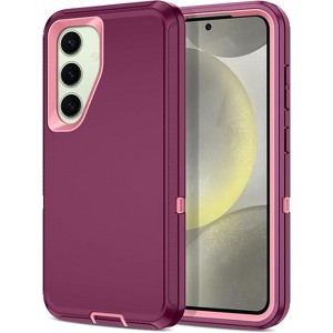 Entronix Case Compatible with Galaxy S24 Plus - Triple-Layer Heavy Duty Protection - 1 of 4