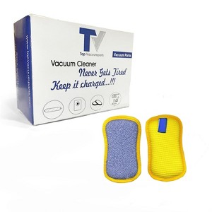 Topvacuumparts Replacement Part for Vaccum Cleaner Yellow, Gray Edge Cleaning Wash Up Cloth Pad# Compare to Part 10626 - 1 of 3
