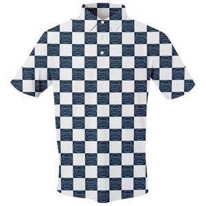 Men's 's Golf Sj Checkerboard Polo Shirt - SwingJuice - 1 of 3