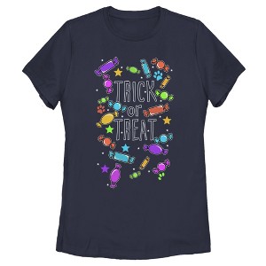 Women's Lost Gods Halloween Candy Explosion T-Shirt - 1 of 4