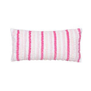 Merrill Girl Ruffled Decorative Pillow - Levtex Home - 1 of 3