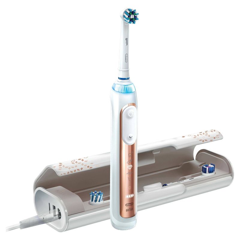 Oral-B 8000 Electronic Toothbrush powered by Braun Rose Gold, 6 of 9