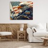 Stupell Industries Patriotic Bald Eagle, 48" x 36" - 2 of 4
