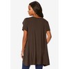 Roaman's Women's Plus Size Lace Tulip Hem Tunic - image 3 of 4