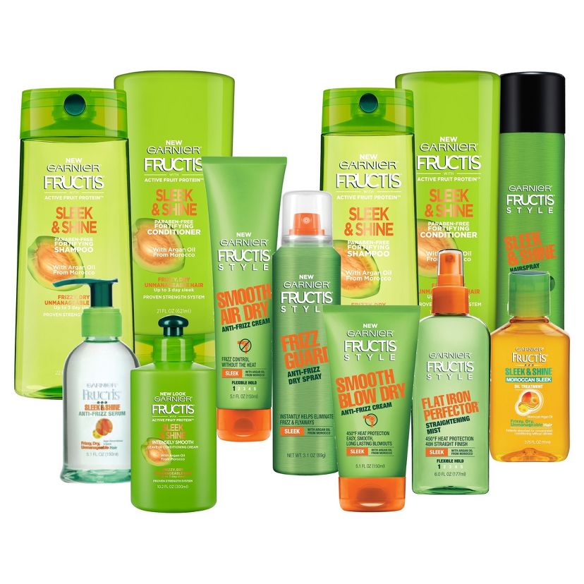 Garnier Sleek & Shine Hair Care Collection