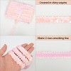 Elastic Sequin Trim, 0.8 Inch 2 Row Flat Metallic Paillette Sequin Ribbon, Glitter Sequin Strip DIY Craft Decor, 25 Yards - 3 of 4