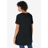 Woman Within Plus Size Embroidered Eyelet Pintucked Tunic - 3 of 4