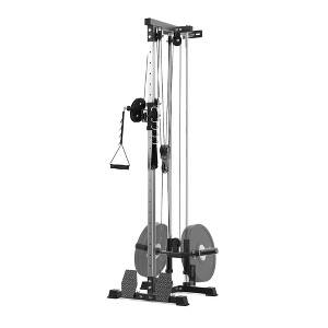 ODK Wall Mount Cable Station, Cable Crossover Machine with Adjustable 20 Positions, Full Body High-Efficiency Aerobic Workout for Garage Home Gym - 1 of 4
