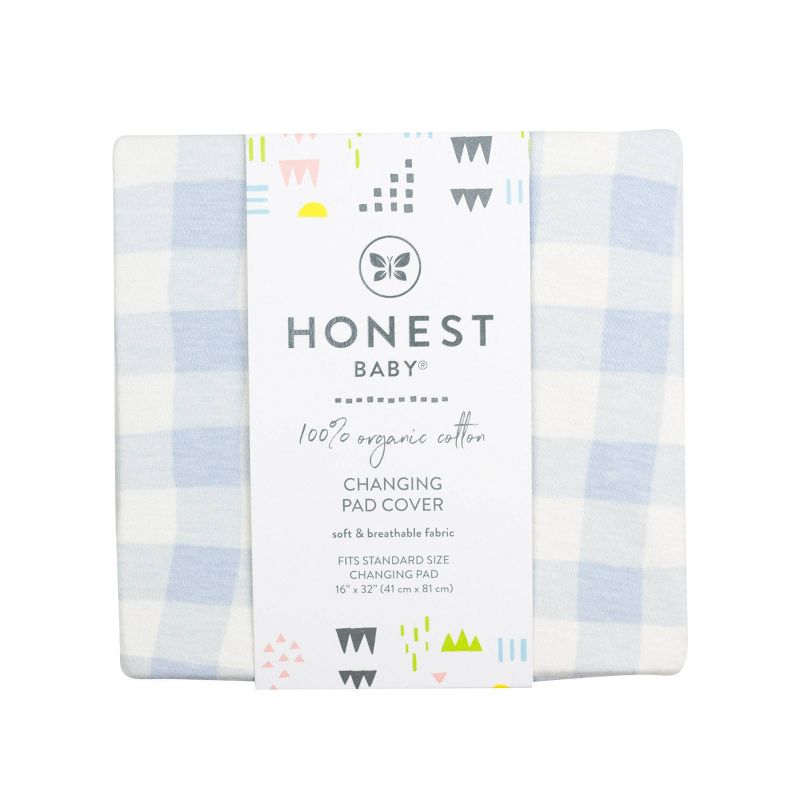 Honest Baby Organic Cotton Changing Pad Cover, 2 of 6