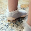 Komuello Toddler Girl Sock Shoes - Tulle Trim Beige - 3 of 4