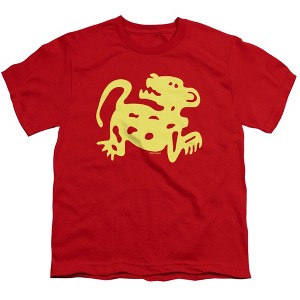 Legends Of The Hidden Temple Red Jaguars Kids T Shirt For Youth  Red  X Large - 1 of 4