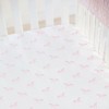 Lush Décor Fitted Crib Sheet Unicorn Pink - 2 of 2