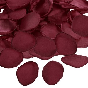 Unique Bargains Wedding Decor Romantic Night Aisle Silk Artificial Rose Petals 100 Pcs - 1 of 4