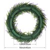 Unique Bargains Farmhouse Decor Front Door Hanging Artificial Wreaths for All Season - 3 of 4