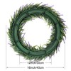 Unique Bargains Farmhouse Decor Front Door Hanging Artificial Wreaths for All Season - image 3 of 4