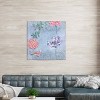 Blue Gray Botanical by Miri Eshet Unframed Wall Canvas - iCanvas - 3 of 3