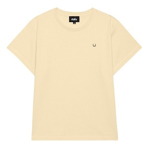 Dalix Womens Lil Smile Lightweight High Waisted Tee - 1 of 4