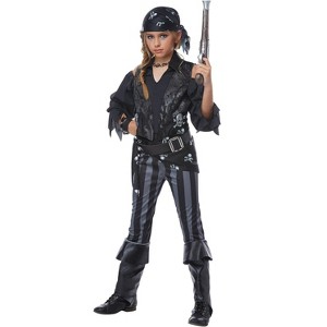 California Costumes Rebel Pirate Girls' Costume, Small - 1 of 1