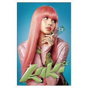 Trends International LISA - Kiki Blue Framed Wall Poster Prints - 1 of 4