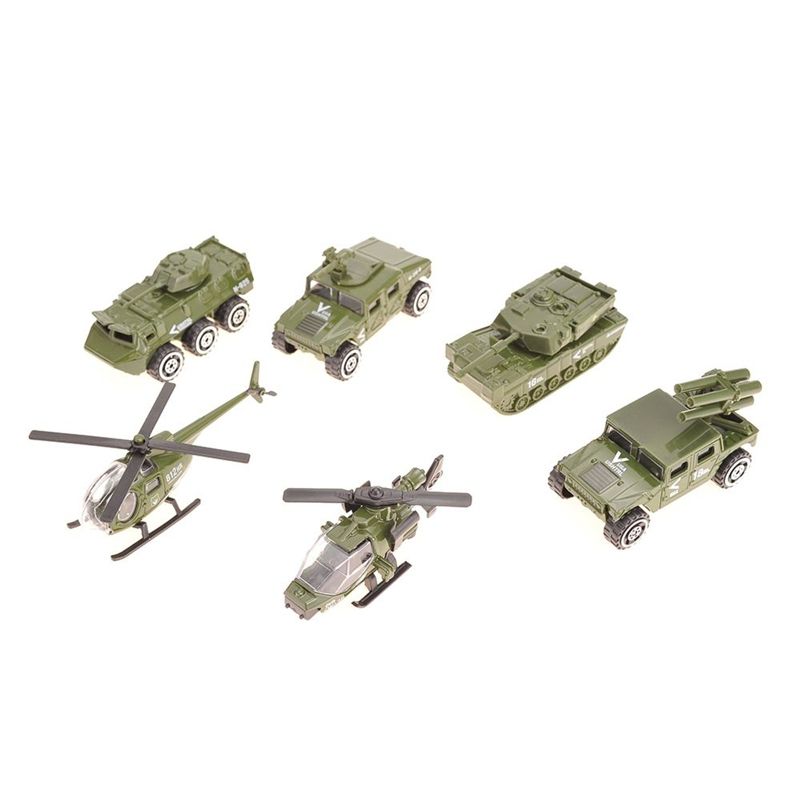 Insten Army Military Vehicle Playset Die-Cast Metal Model Toy, 3 in, 4 of 9