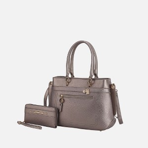 MKF Collection Gardenia Vegan Leather Women’s Tote Bag & Wallet by Mia K - 1 of 4