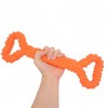 Alilang Durable Textured Chew Toy for Dogs with Double Handle Design TPR Material for Active Play and Dental Health - 3 of 4