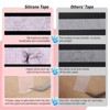Itopfox 3 Rolls Silicone Gel Eyelash Tape for Extensions, Latex Free for Sensitive Skin, Breathable Micropore, Pain-Free Removal for Makeup Supplies - 3 of 4