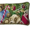 C&F Home 8" x 20" Babies In Toyland Needlepoint Pillow - 3 of 4