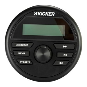 Kicker 46KMC2 Marine-Grade Stereo Receiver with Built-In Amplifier - 1 of 4