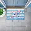 Stupell Industries Brushstroke Octopus on Stripes Printed Outdoor Door Mat, design by Paul Brent, 18"x30" - 3 of 4