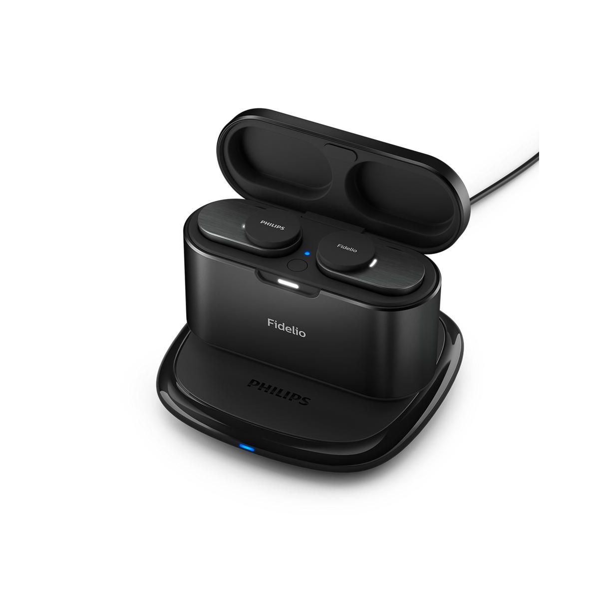 PHILIPS Fidelio True Wireless Bluetooth Earbuds, Premium Hi-Res Audio, 34H Playtime, Active Noise Cancellation - thumbnail 5