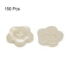 Unique Bargains Resin 2-Hole Craft Replacement Flower Sewing Buttons 150 Pcs - 3 of 4