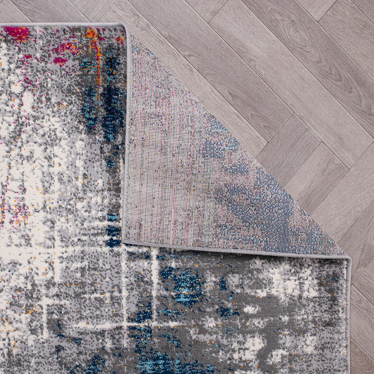 World Rug Gallery Perugia Modern Abstract Area Rug: Stain & Fade-Resistant, Low Pile, Machine Made - thumbnail 4