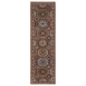 Oriental Weavers Hastings HA05R Pink/ Red Indoor Area Rug - 2'3" x 7'6" - 1 of 4