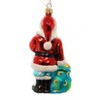 Christopher Radko 5.5 Inch No Time Like The Present Christmas Tree Ornament , Ornament Christmas Santa Club Starlight Membership (1PC) - 2 of 2