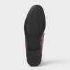 Women’s Evelyn Tassel Loafers with Memory Foam Insole – A New day™ Burgundy - 4 of 4