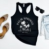Simply Sage Market Women's Palm Springs Palm Trees Graphic Racerback Tank - 3 of 3