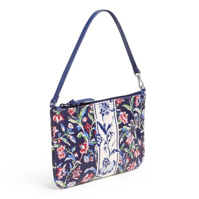 Vera Bradley Women's Cotton Convertible Wristlet Perennially Navy — фото 2