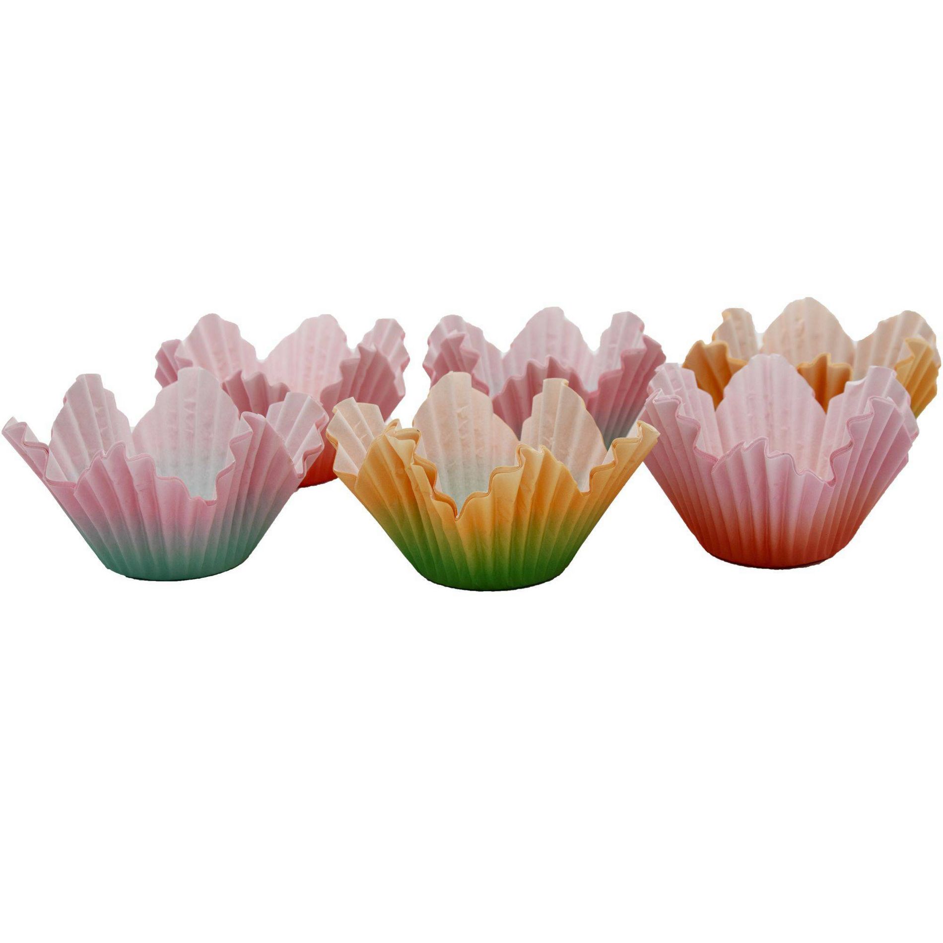 Wilton 72ct Ombre Flower Petal Baking Cups